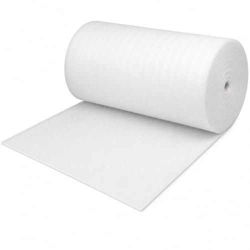 Trittschalldämmung 3 mm aus PE-Schaum – Laminatunterlage & Parkettunterlage – Bodenunterlage für Laminat und Fertigparkett – (40 lfd.m.)
