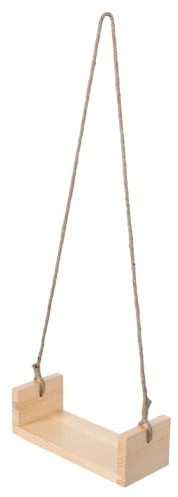LOLIPPYY Schaukelrequisite Aus Holz Schaukel Fotorequisiten Spielschaukel Für Puppen Hängeschaukelsitz Aus Holz Schaukelstuhl Aus Vintage Posenrequisiten Babyschaukel