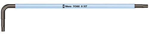 Wera 05024471001 967 SXL TORX® HF Winkelschlüssel Multicolour mit Haltefunktion, lang, TX 8 x 90 mm