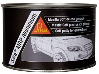 Sika Frankreich S.A.S 122293 kitt Aluminium Ende für Reparatur Karosserie, Grau