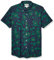 Goodthreads Chemise en Popeline Imprimée à Manches Courtes Coupe Standard Homme, Noir Fleuri, L