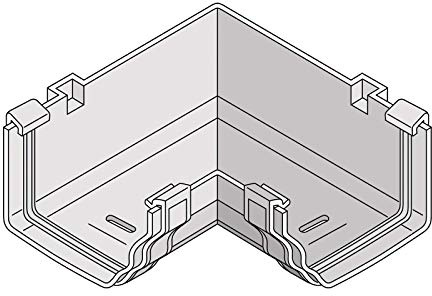 Marley Classic PVCu Gutter 90° Internal Corner - White