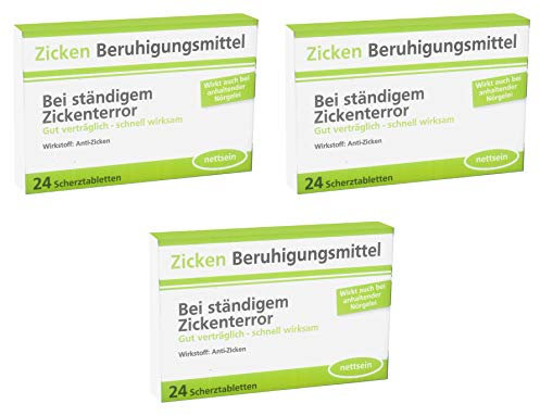 Trendimport Scherztabletten/Scherzdragees, 3er Set, Zicken Beruhigungsmittel