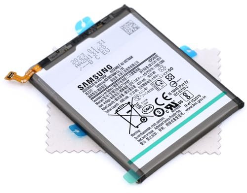 Batterie pour d'origine Samsung EB-BA715ABY pour Samsung Galaxy A71 (A715F) avec Chiffon de Nettoyage d'écran mungoo