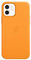 Apple Leather Case with MagSafe (for iPhone 12 mini) - California Poppy