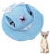 Hunde-Sonnenhut, verstellbar, Baseballkappe mit Ohrlöchern, Sommer-Haustier-Visier, Hüte, Outdoor-Sport, Sonnenschutz, Sonnenhaube für kleine Hunde, Welpen, Katzen