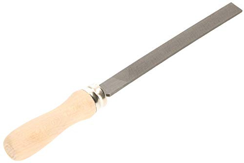 KOTARBAU® Lima de taller, longitud plana: 125 mm, número 1 (gruesa), lima de mano, lima de metal, para procesamiento de metal grueso