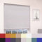 Caecus Light Grey Blackout Roller Blinds Made To Measure Window Blinds Easy Fit Child Safe Thermal Properties Home Office Fitting Included Up To 60cm Width x Up To 160cm Drop
