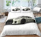 Andrui. Schwarzer Weiß Sportwagen Bettwäsche Set für Kinder Jungen Männer Modern Auto Fahren drucken Bettwäsche Dekorativ Auto Rennauto Bettbezug Set Weich Mikrofaser (Auto 08,135x200+80x80)