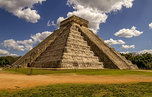 LHJOYSP 3D Puzzle 1000 Teile Stadt Mexiko Maya-Pyramide Chichen Itza 75x50cm