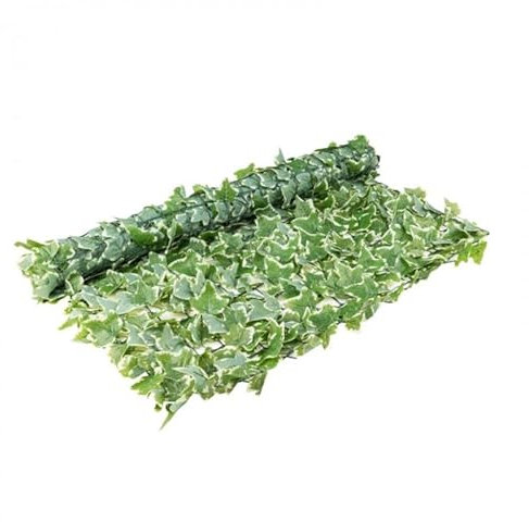 Grindi - Künstliche Efeu-Hecke Sichtschutz Zaunblende für Balkon, Garten, Terrasse, Sichtschutzzaun, Schattiernetz, Sonnen- und Windschutz - PVC Blätter - GMLS 2-100x300 cm
