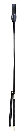 holexty Frusta da Equitazione - Frustino equestre in Pelle per Cavallo - Forniture equestri per Allenamento, torneo, spettacoli, Durevole Bastoncino per Equitazione