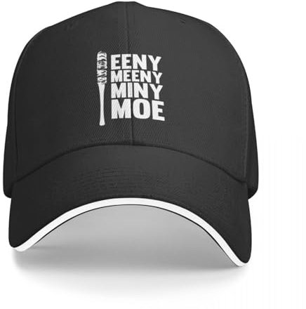 ZAMASS Basecap Eeny Meeny Miny moe Negan Lucille TWD Baseballmütze Sommerhüte Luxushut Damen Strandhut Herren Geschenk