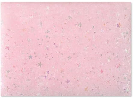 Tüllstoff 155 x 100 cm Tüll Meterware Glitzernder Stoff Netzstoff Glitzer Garn Tüll Deko Stoffe Glitzertüllstoff Tüll Spitze Stoff für DIY Bekleidung Hochzeitskleid Fotografie Hintergrund (Rosa)