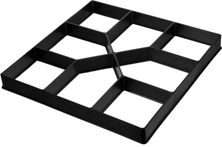 BESPORTBLE Per Gradini Da Giardino 40x40x4cm Per Pietre Di Cemento Per Vialetti