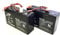 Generic 2X RITAR -6V 12AH BAIT BOAT BATTERIES for MICROCAT, TECHNICAT - more bait time
