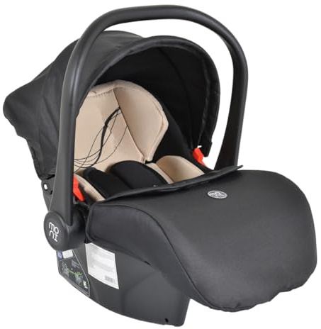 Moni Babyschale i-Size Multi (40-87cm) Gruppe 0+ Fußabdeckung Kopfstütze Gurt, Farben:beige