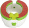 Bébé Pot Formation Toilette D'urgence De Toilette Portable Multifonctionnel Pliable Enfants Voyage Siège De Toilette Pot Siège (GREEN)