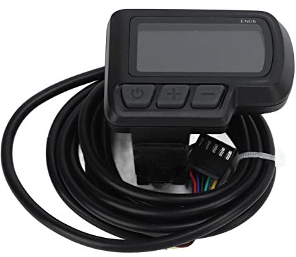 BuyWeek Fahrradcomputer, Elektrofahrrad LCD Display 24 V 36 V 48 V E-Bike LCD Anzeigefeld wasserdichte Fahrradtacho Elektrofahrrad LCD Display Messgerät mit USB Schnittstelle