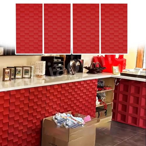 Pannelli Decorativi per Pareti Pannelli da Parete 3d per Interni ed Esterni Texture Piastrelle in Pietra, Pannelli di Rivestimento per Pareti in PU Impermeabili, per Decorazioni Interne Residenziali e