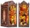 Book Nook, DIY Book Nook Kit Magische Welt Miniatur Puppenhaus Booknook Kit,3D Puzzle Buchstützen aus Holz,Buchstütze Bücherregal einfügen Dekor mit LED-Licht, Kreative Geschenk für Erwachsene ab 14+