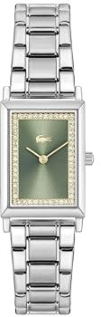 Lacoste Zwei-Zeiger-Quarzwerk-Uhr für Damen Kollektion Catherine mit Silbernes Edelstahlarmband - 2001406