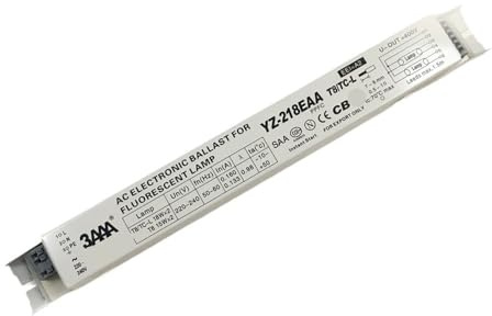 RTRCAGAKM Ballast électronique YZ-218EAA T8/TC-L 220V 2X18W 2X15W for système de contrôle d'éclairage de Secours