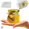 Regalami. Boutique pot à miel, bonbonnière pour toutes les cérémonies avec boîte, dragées, ruban et carte personnalisée (mie, 1)