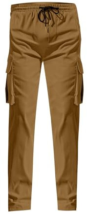 Formal Jeans Men Deals Cargo Pants for Men UK Lounging Trousers Men Elastic Waisted Trousers Men White Bowls Trousers Men's Trousers with Work Overalls Prime