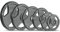 FK Sports Cast Iron Olympic Weight Plates - Cast Iron Weight Plates 2” opening, 5kg, 10kg, 15kg, 20kg, 25kg Tri Grip Barbell Weights, Gym Equipment for Home, Sold in Pair (10 Kilograms)