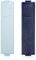 2Pcs Elastic Pen Holder for Notebook, Adjustable Pen Sleeve Pouch, PU Leather Pencil Case with Adjustable Band, Pencil Holder Case for Bible Notebook Planners Binders and Books (Dark Blue, Light Blue)