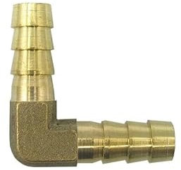 Adaptateur de raccord de tuyau en laiton, 1 pièce, coude droit, Type croisé, raccord de tuyau(Bronze Yellow,25mm)