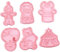 Gatuida 6stücke Teiliges Zirkus Ausstechformen Lustige Keksausstecher Für Plastik Keksformen Für Fondant Und Backen Für Party Und Diy Desserts