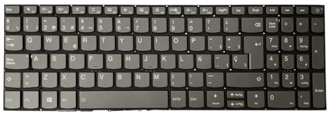 Tastatur beleuchtet Power Enter groß Spanisch für lenovo Ideapad 320-15ABR | 320-15AST 320-17IKB 320-17ISK 130-15AST 130-15IKB L340-15 L340-17 Tastatur mit Hintergrundbeleuchtung mit Einschalttaste