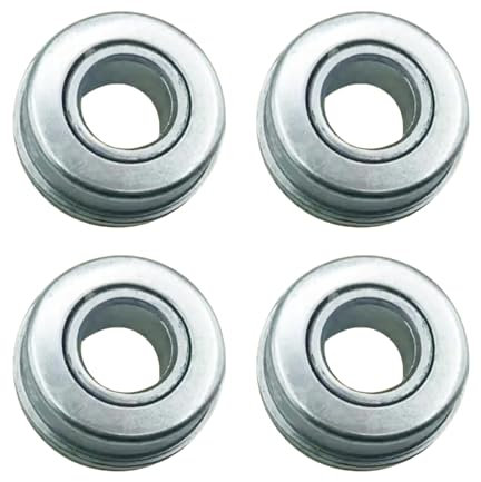 Flewdart 4pcs cuscinetti ruota tagliaerba Ø12,7 x 28,6 x 11 mm, cuscinetti ruote per Honda HR215 HRB536, MTD 5221 91055, Hayter Harrier, Snapper 741 (4)