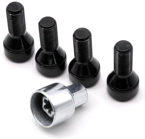 HAOTOM M14x1.25 Dadi antifurto perno ruota Serrature per bulloni ruota Bulloni antifurto Per BMW 1 2 3 5 Serie 7 X1 X2 X3 X4 X5 X6 i3 i8 ix3 i4 36136792851