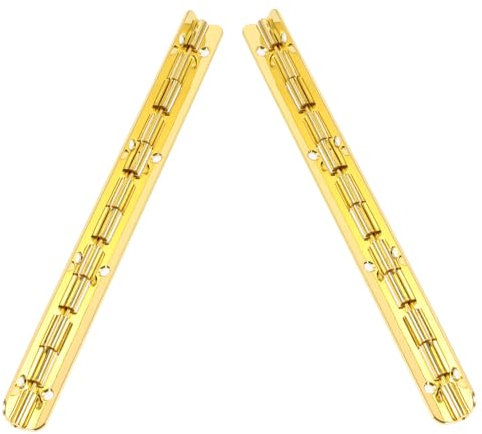 Alipis 2 Pezzi Cerniera Legno per Gioielli Cerniere Vintage con Arrotondati per Finitura e Resistente