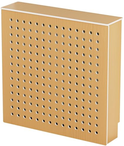 WUXTOKV Heizkörperabdeckung, Heizkörper Abdeckung, Platz für Sockelleisten, Verdeckt Unordentliche Rohre, Verschönert den Raum(60x70x15CM/24x28x6IN)
