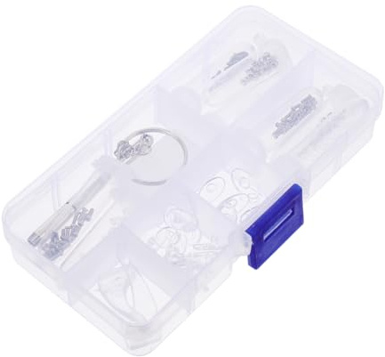 Gatuida Eyeglass Repair Kit with Screws Screwdriver Nose Pads for Glasses Sunglasses Watch Jewelry Repair Tool Professional DIY Eyewear Maintenance Kit Gift for Family