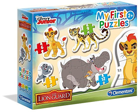 Clementoni 20801 - Puzzle 3-6-9-12 My First Lion Guard