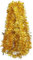 DECORA Goldene Lametta-Girlande für Weihnachtsbaumschmuck, Hochzeit, Geburtstag, Partyzubehör, 90 cm