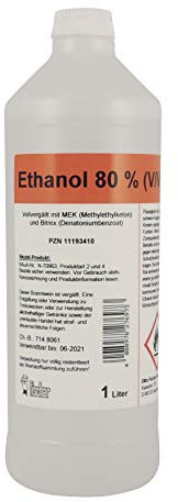Ethanol 80% V/V vollvergällt 1 L steuerbefreit