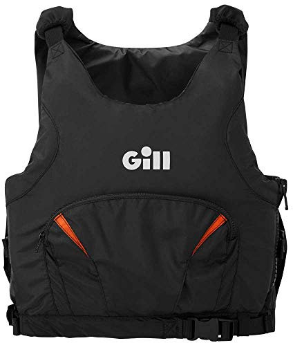 Gill PRO Racer Side Zip 50N Kayak Dinghy Sailing PFD Giubbotto salvagente per Sport Acquatici - Arancione - Unisex