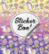 Sticker Book: Unicorn Blank Sticker Book for Collecting Stickers Adults for Kids