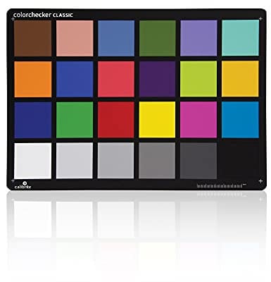 Calibrite ColorChecker Classic: Colour Chart for Photography and Filmmaking