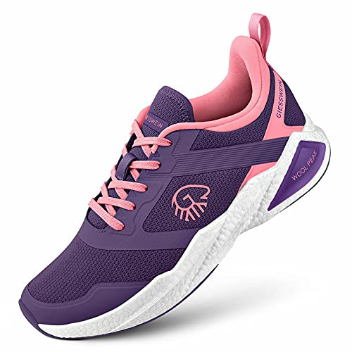 Giesswein Wool Peak Women - Damen Merino Laufschuh, Energie-Rückgewinnende Sportschuhe, Hochleistungs Sneakers