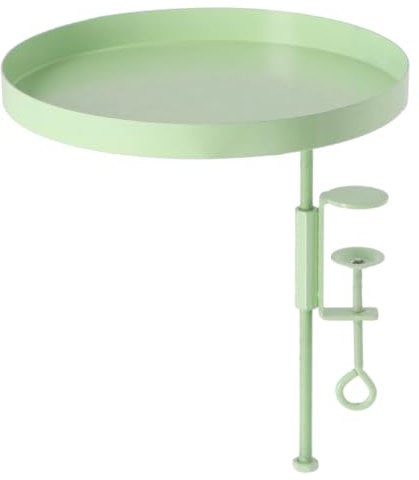 Esschert Design Blumentopfhalter mit Klemme Rund Grün L