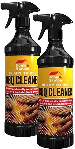 2 x 500ML BBQ OVEN GRILL COOKER HOB CLEANING CLEANER DEGREASER AEROSOL SPRAY TRIGGER