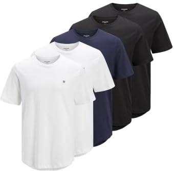 JACK & JONES JPRBLABRODY Tee SS Crew Neck 5PK MP