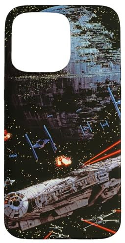 Star Wars Die Rückkehr der Jedi-Ritter: Todesstern II Battle Black Hülle für iPhone 15 Pro Max